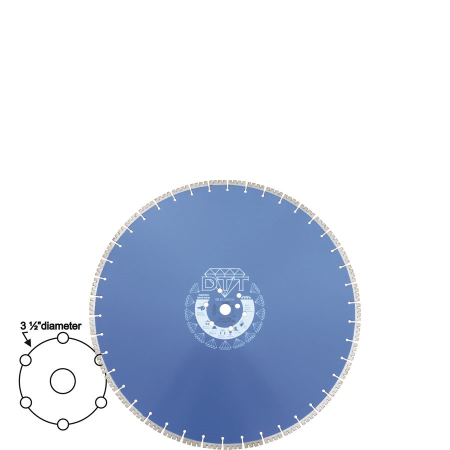 21''x0.130'' Handheld Wall saw blade
