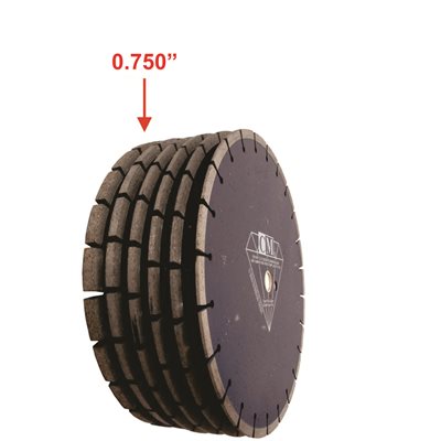 14''x0.750'' (19mm) Joint Widening blade (40-90HP) 14''x0.750'' (19mm) Joint Widening blade (40-90HP)