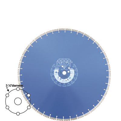26''x0.130'' Handheld Wall saw blade