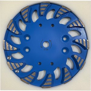 10" Grinding Head with 12x segments-Pro quality